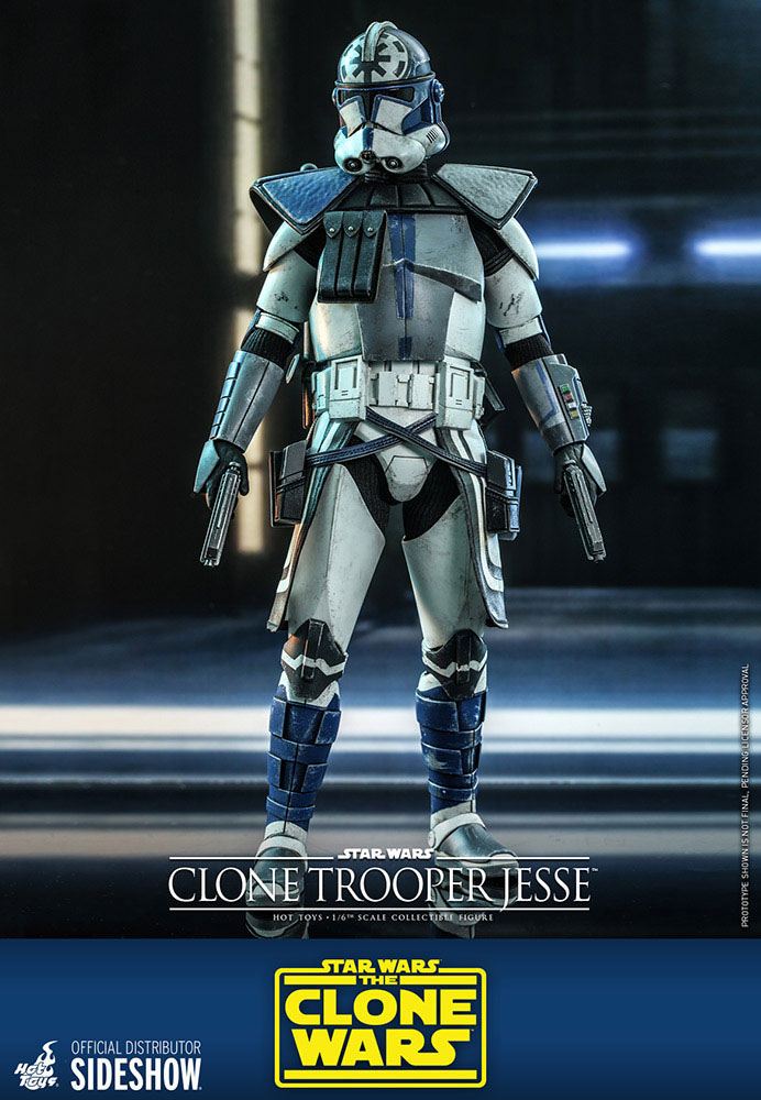 Star Wars The Clone Wars Actionfigur 1/6 Clone Trooper Jesse 30 cm