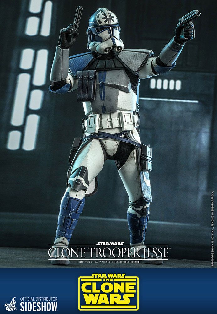 Star Wars The Clone Wars Actionfigur 1/6 Clone Trooper Jesse 30 cm