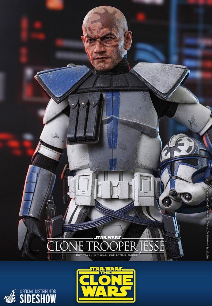 Star Wars The Clone Wars Actionfigur 1/6 Clone Trooper Jesse 30 cm