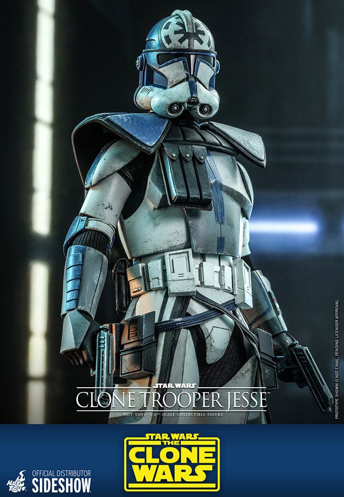 Star Wars The Clone Wars Actionfigur 1/6 Clone Trooper Jesse 30 cm