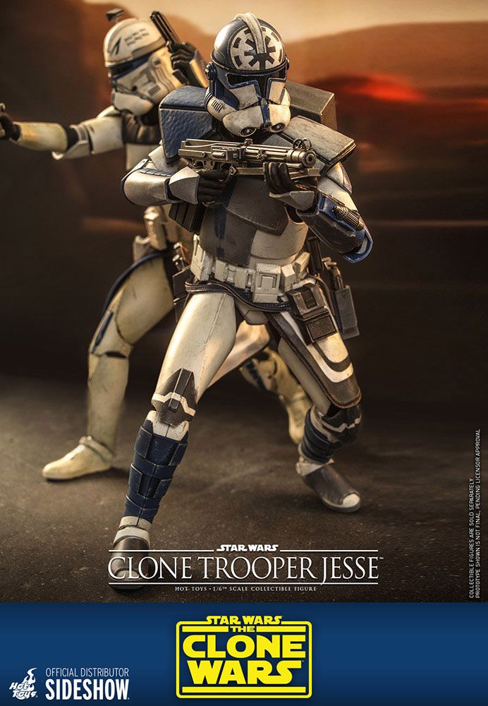 Star Wars The Clone Wars Actionfigur 1/6 Clone Trooper Jesse 30 cm