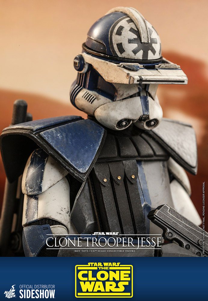 Star Wars The Clone Wars Actionfigur 1/6 Clone Trooper Jesse 30 cm