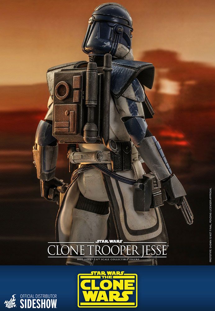 Star Wars The Clone Wars Actionfigur 1/6 Clone Trooper Jesse 30 cm