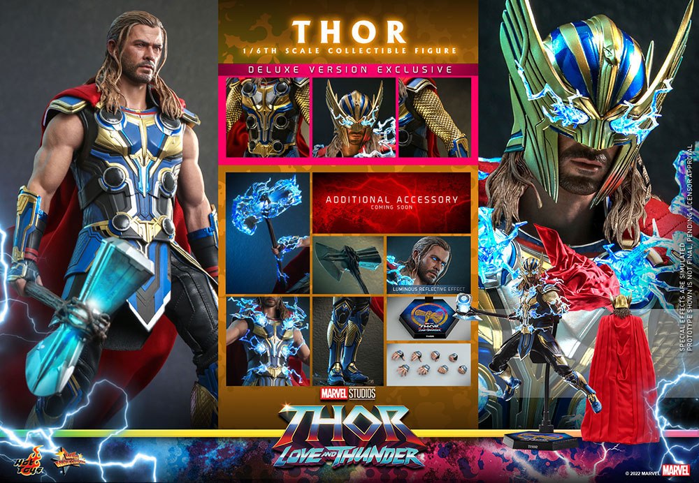 Thor: Love and Thunder Masterpiece Actionfigur 1/6 Thor (Deluxe Version) 32 cm