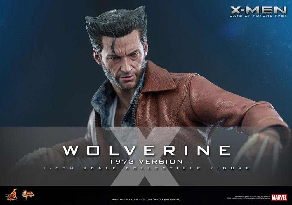 X-Men Zukunft ist Vergangenheit Movie Masterpiece Actionfigur 1/6 Wolverine (1973 Version) 30 cm