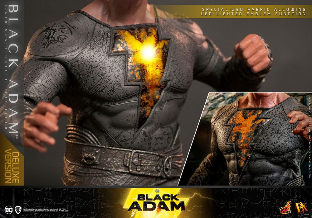 Black Adam DX Actionfigur 1/6 Black Adam Deluxe Version 33 cm