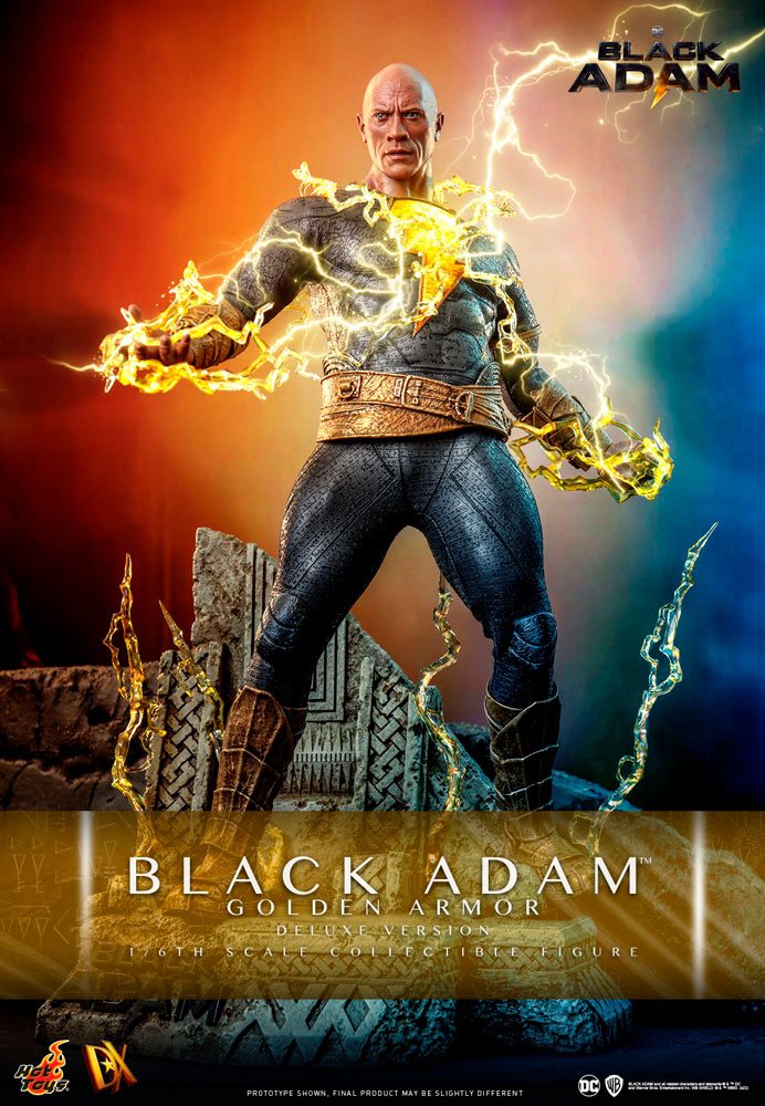 Black Adam DX Actionfigur 1/6 Black Adam (Golden Armor) Deluxe Version 33 cm