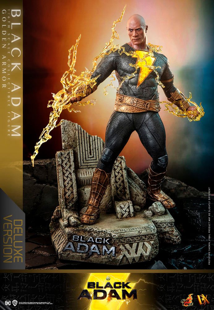 Black Adam DX Actionfigur 1/6 Black Adam (Golden Armor) Deluxe Version 33 cm