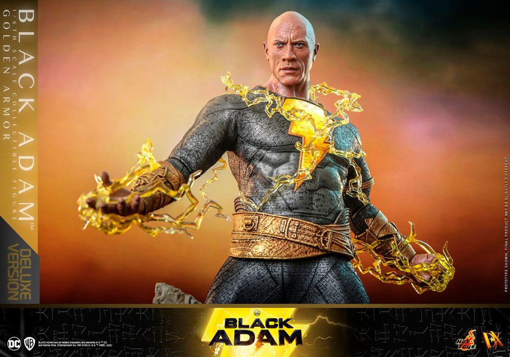 Black Adam DX Actionfigur 1/6 Black Adam (Golden Armor) Deluxe Version 33 cm