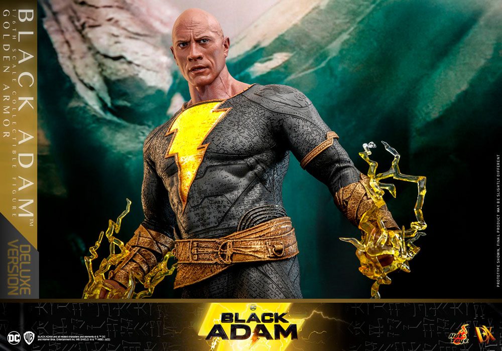 Black Adam DX Actionfigur 1/6 Black Adam (Golden Armor) Deluxe Version 33 cm