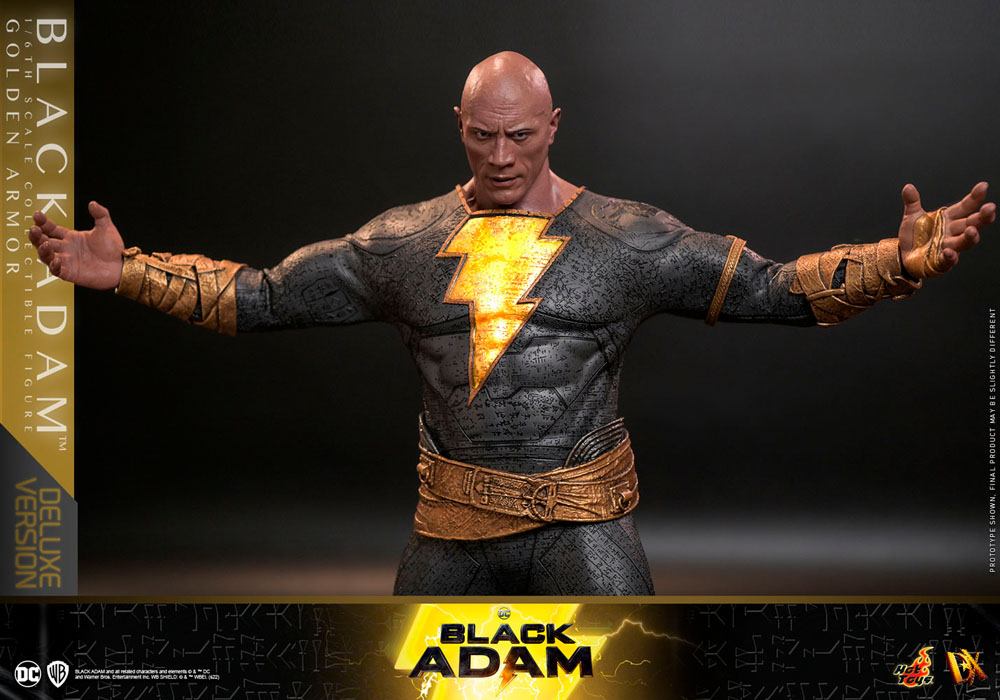 Black Adam DX Actionfigur 1/6 Black Adam (Golden Armor) Deluxe Version 33 cm