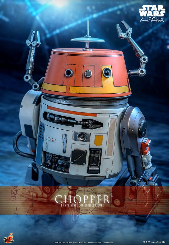 Star Wars: Ahsoka Actionfigur 1/6 Chopper 18 cm