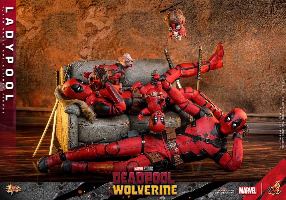 Deadpool & Wolverine Movie Masterpiece Actionfigur 1/6 Ladypool 30 cm