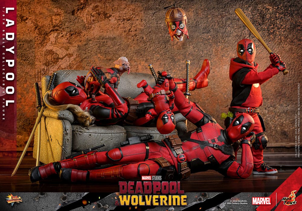 Deadpool & Wolverine Movie Masterpiece Actionfigur 1/6 Ladypool 30 cm