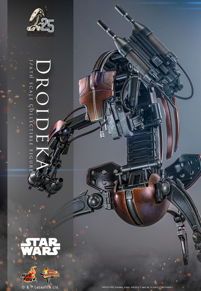 Star Wars Episode I Movie Masterpiece Actionfigur 1/6 Droideka 27 cm