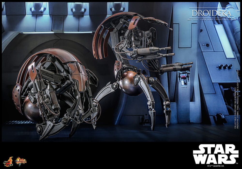 Star Wars Episode I Movie Masterpiece Actionfigur 1/6 Droideka 27 cm