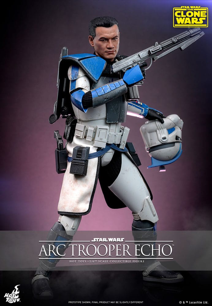 Star Wars: The Clone Wars Actionfigur 1/6 Arc Trooper Echo 30 cm