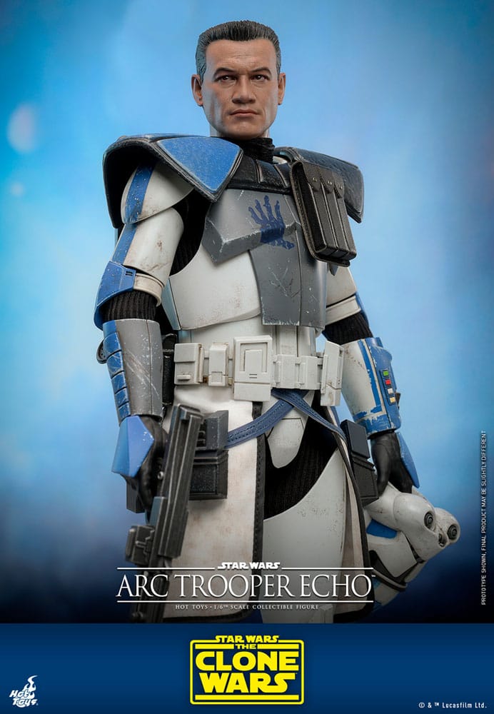 Star Wars: The Clone Wars Actionfigur 1/6 Arc Trooper Echo 30 cm