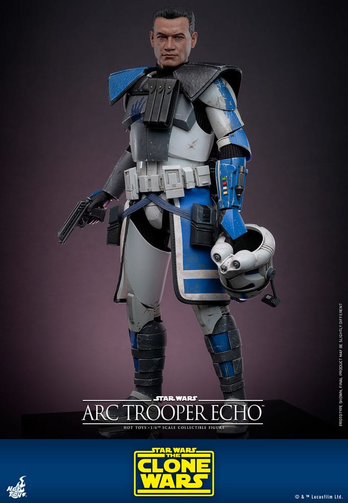 Star Wars: The Clone Wars Actionfigur 1/6 Arc Trooper Echo 30 cm