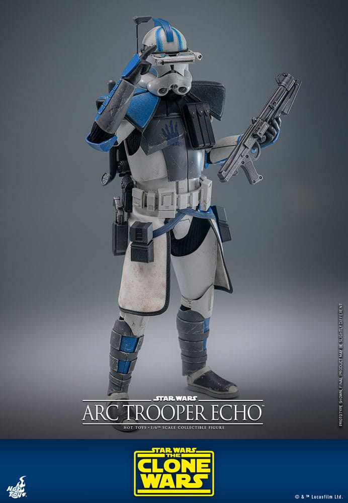 Star Wars: The Clone Wars Actionfigur 1/6 Arc Trooper Echo 30 cm