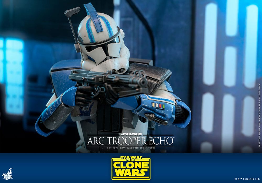 Star Wars: The Clone Wars Actionfigur 1/6 Arc Trooper Echo 30 cm