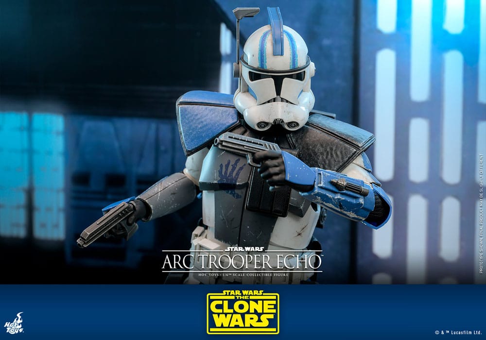 Star Wars: The Clone Wars Actionfigur 1/6 Arc Trooper Echo 30 cm