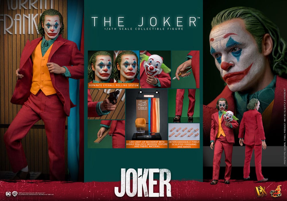 Joker Movie Masterpiece Actionfigur 1/6 The Joker 30 cm