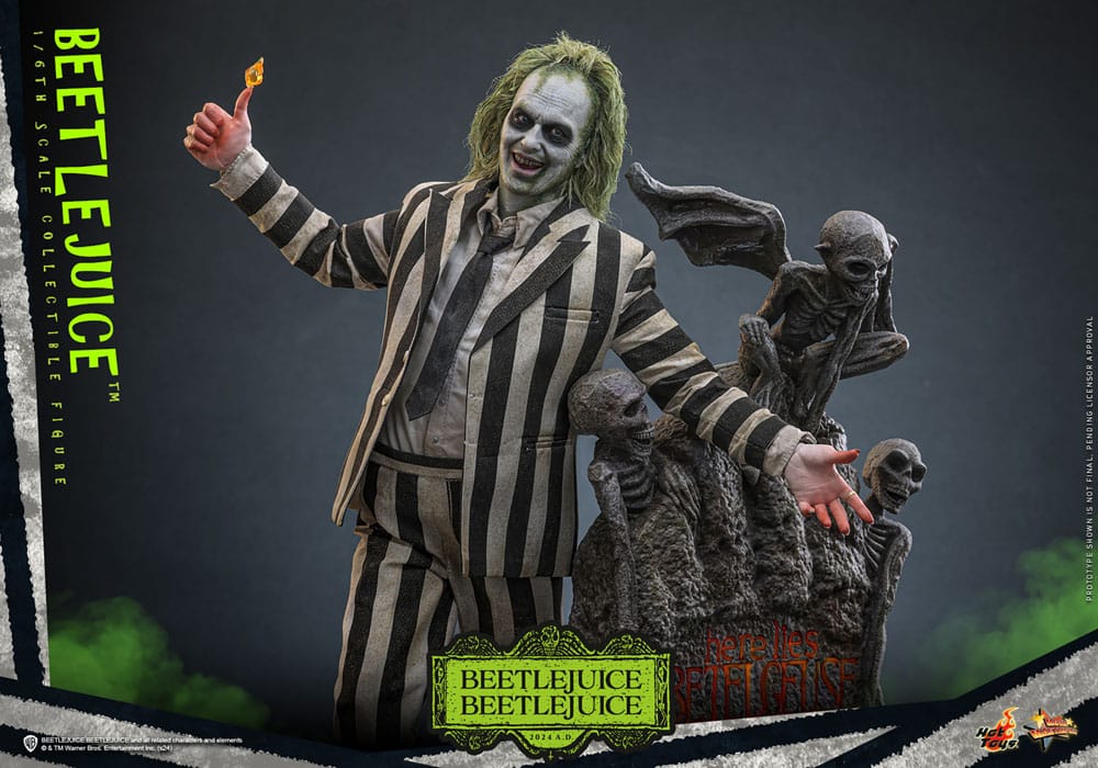 Beetlejuice Beetlejuice Movie Masterpiece Actionfigur 1/6 Beetlejuice 30 cm