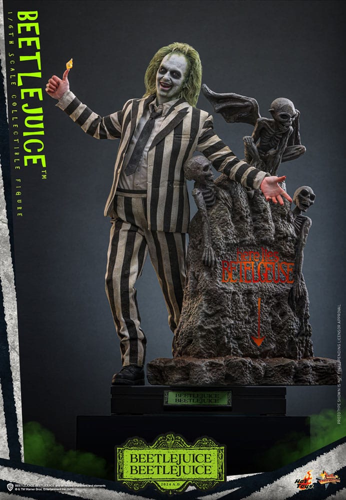 Beetlejuice Beetlejuice Movie Masterpiece Actionfigur 1/6 Beetlejuice 30 cm