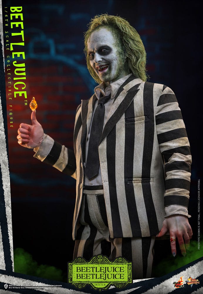 Beetlejuice Beetlejuice Movie Masterpiece Actionfigur 1/6 Beetlejuice 30 cm