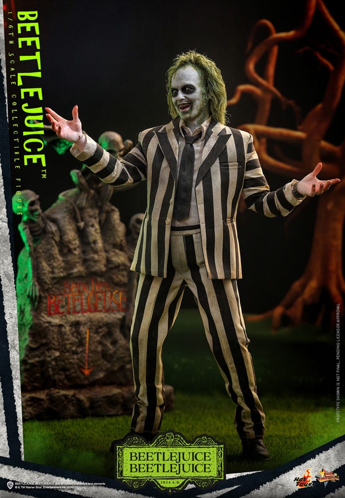 Beetlejuice Beetlejuice Movie Masterpiece Actionfigur 1/6 Beetlejuice 30 cm