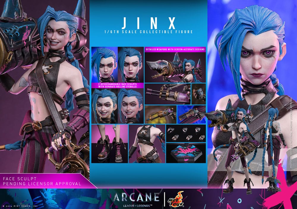 Arcane Actionfigur 1/6 Jinx 27 cm