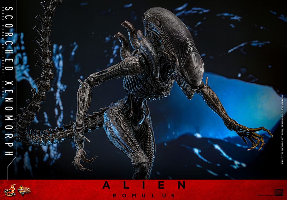 Alien: Romulus Movie Masterpiece Actionfigur 1/6 Scorched Xenomorph 44 cm