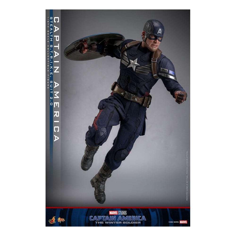 The Return of the First Avenger Movie Masterpiece Actionfigur 1/6 Captain America (Stealth S.T.R.I.K.E. Suit) 2.0 31 cm