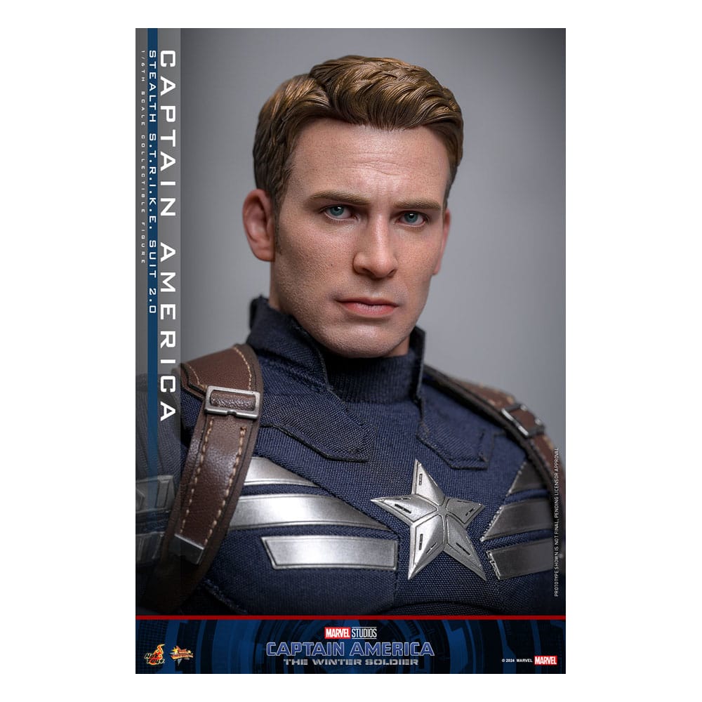 The Return of the First Avenger Movie Masterpiece Actionfigur 1/6 Captain America (Stealth S.T.R.I.K.E. Suit) 2.0 31 cm