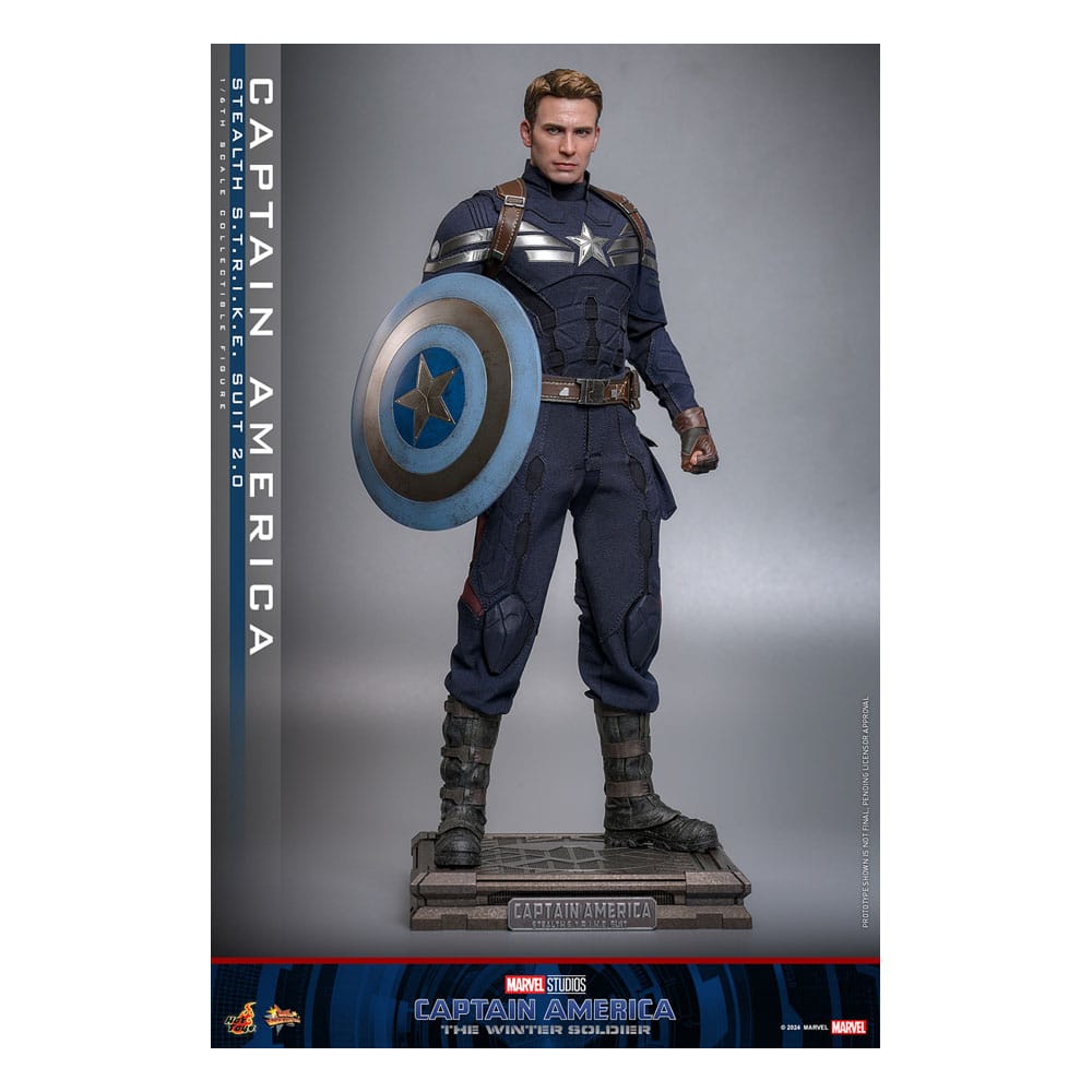 The Return of the First Avenger Movie Masterpiece Actionfigur 1/6 Captain America (Stealth S.T.R.I.K.E. Suit) 2.0 31 cm