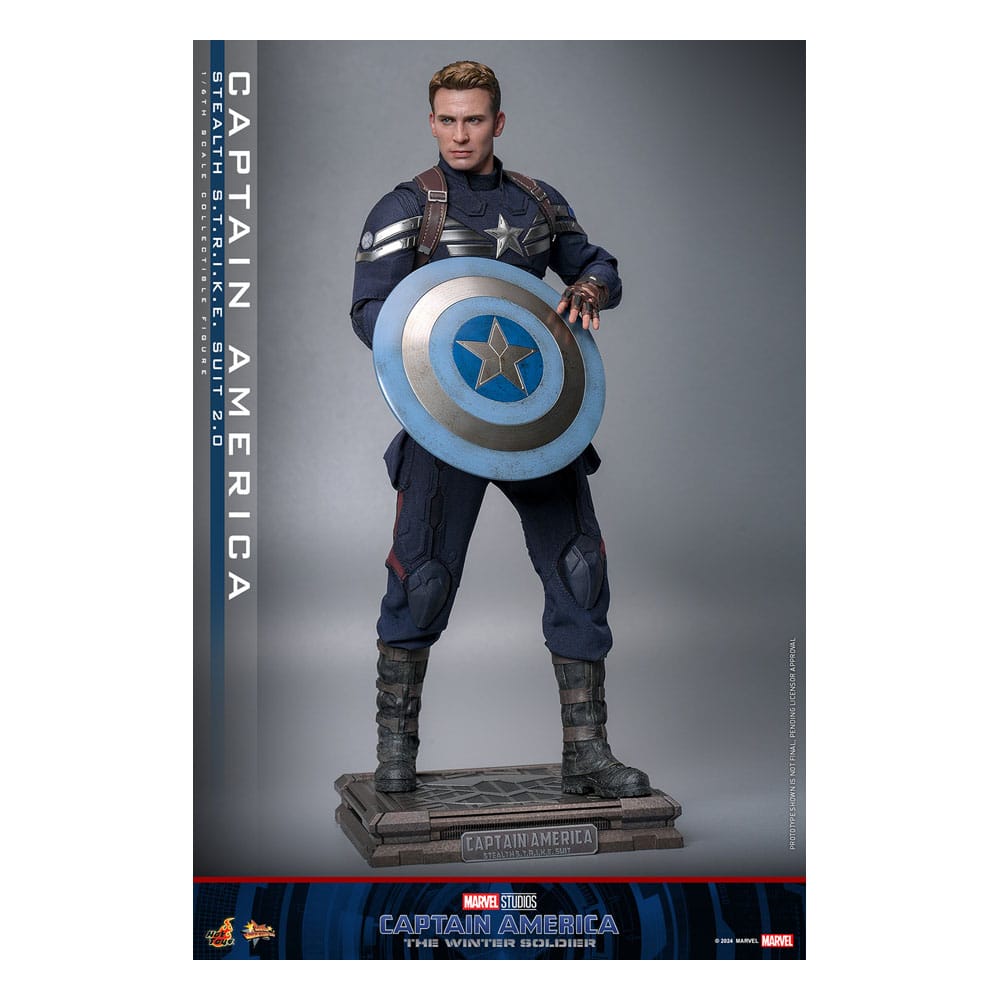 The Return of the First Avenger Movie Masterpiece Actionfigur 1/6 Captain America (Stealth S.T.R.I.K.E. Suit) 2.0 31 cm