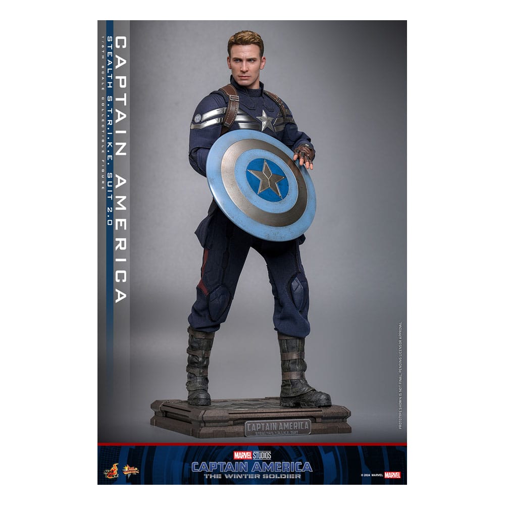 The Return of the First Avenger Movie Masterpiece Actionfigur 1/6 Captain America (Stealth S.T.R.I.K.E. Suit) 2.0 31 cm