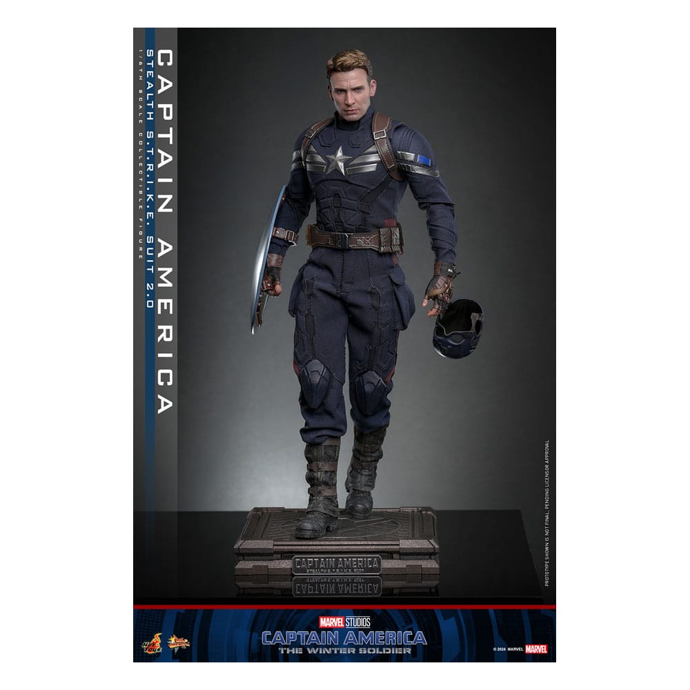 The Return of the First Avenger Movie Masterpiece Actionfigur 1/6 Captain America (Stealth S.T.R.I.K.E. Suit) 2.0 31 cm