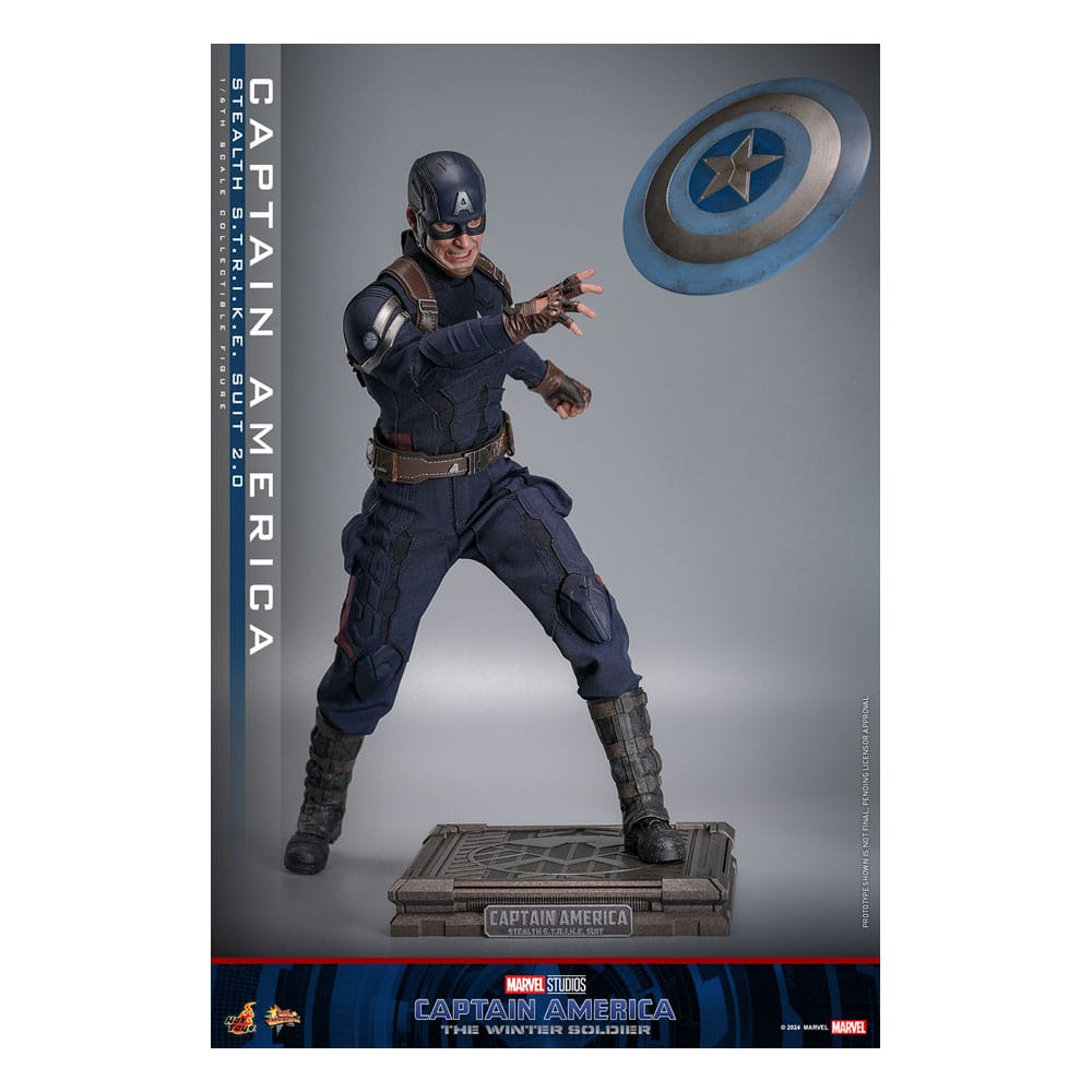 The Return of the First Avenger Movie Masterpiece Actionfigur 1/6 Captain America (Stealth S.T.R.I.K.E. Suit) 2.0 31 cm