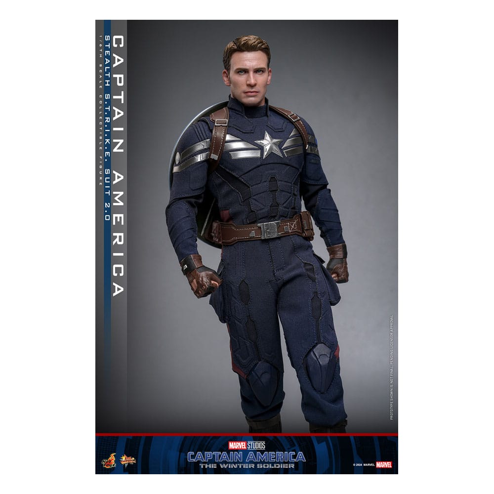 The Return of the First Avenger Movie Masterpiece Actionfigur 1/6 Captain America (Stealth S.T.R.I.K.E. Suit) 2.0 31 cm