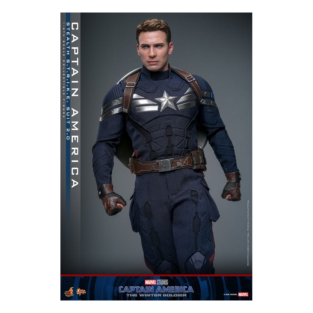 The Return of the First Avenger Movie Masterpiece Actionfigur 1/6 Captain America (Stealth S.T.R.I.K.E. Suit) 2.0 31 cm