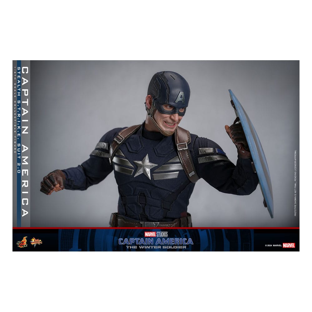 The Return of the First Avenger Movie Masterpiece Actionfigur 1/6 Captain America (Stealth S.T.R.I.K.E. Suit) 2.0 31 cm