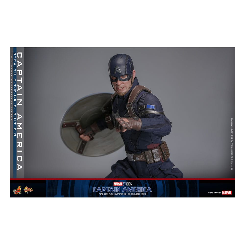 The Return of the First Avenger Movie Masterpiece Actionfigur 1/6 Captain America (Stealth S.T.R.I.K.E. Suit) 2.0 31 cm