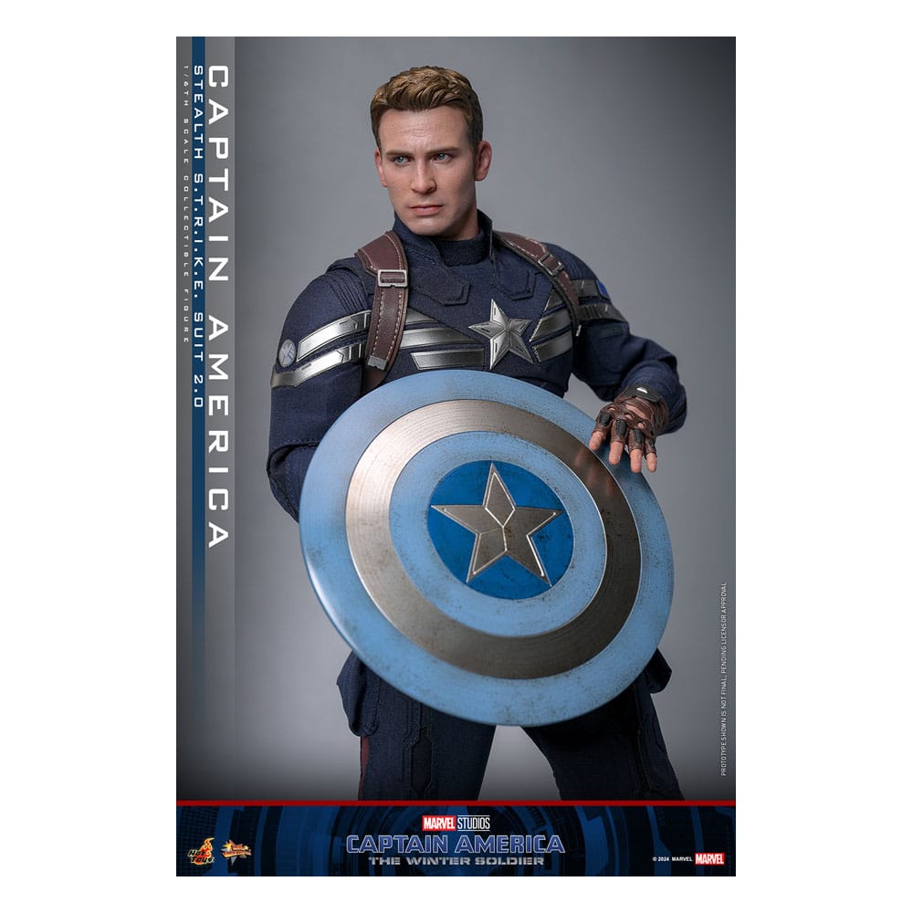 The Return of the First Avenger Movie Masterpiece Actionfigur 1/6 Captain America (Stealth S.T.R.I.K.E. Suit) 2.0 31 cm