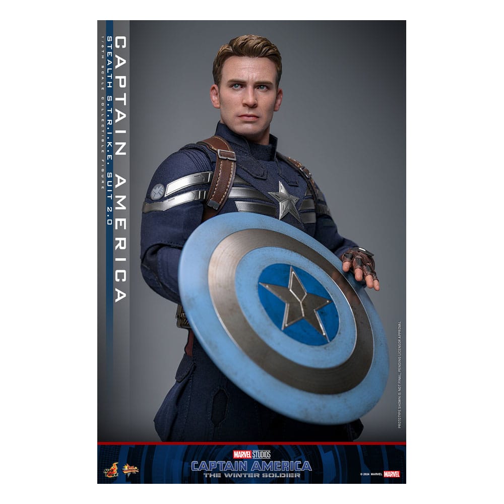 The Return of the First Avenger Movie Masterpiece Actionfigur 1/6 Captain America (Stealth S.T.R.I.K.E. Suit) 2.0 31 cm