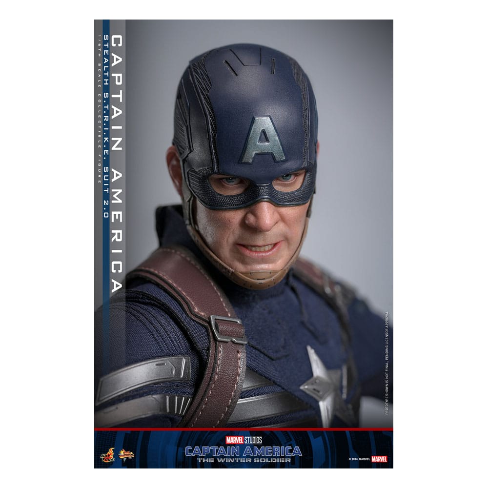 The Return of the First Avenger Movie Masterpiece Actionfigur 1/6 Captain America (Stealth S.T.R.I.K.E. Suit) 2.0 31 cm