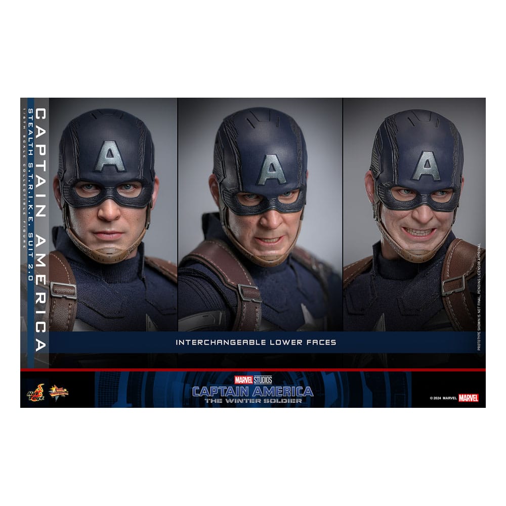 The Return of the First Avenger Movie Masterpiece Actionfigur 1/6 Captain America (Stealth S.T.R.I.K.E. Suit) 2.0 31 cm