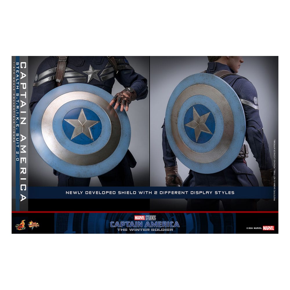 The Return of the First Avenger Movie Masterpiece Actionfigur 1/6 Captain America (Stealth S.T.R.I.K.E. Suit) 2.0 31 cm