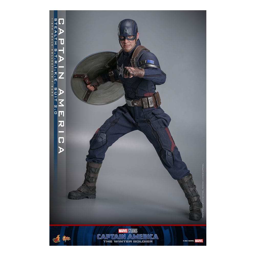 The Return of the First Avenger Movie Masterpiece Actionfigur 1/6 Captain America (Stealth S.T.R.I.K.E. Suit) 2.0 31 cm